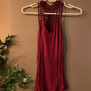 Burgundy Tank